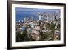 Aerial View, Valparaiso, Chile-Peter Groenendijk-Framed Photographic Print