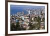 Aerial View, Valparaiso, Chile-Peter Groenendijk-Framed Photographic Print