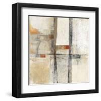 Aerial Viewl I White-Mike Schick-Framed Art Print