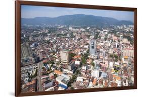 Aerial Views over the City of Penang, Malaysia-Micah Wright-Framed Photographic Print