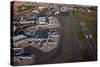 Aerials of Boston Logan International Airport-Joseph Sohm-Stretched Canvas