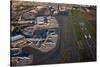 Aerials of Boston Logan International Airport-Joseph Sohm-Stretched Canvas