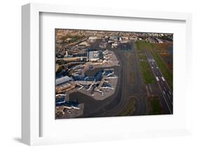 Aerials of Boston Logan International Airport-Joseph Sohm-Framed Photographic Print