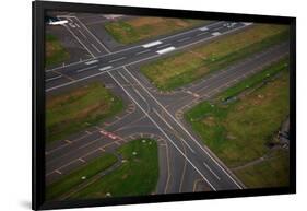 Aerials of Boston Logan International Airport-Joseph Sohm-Framed Photographic Print