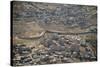 Aeriel View of the Wall Dividing Israel from the West Bank to Prevent Terror Attacks-Hal Beral-Stretched Canvas