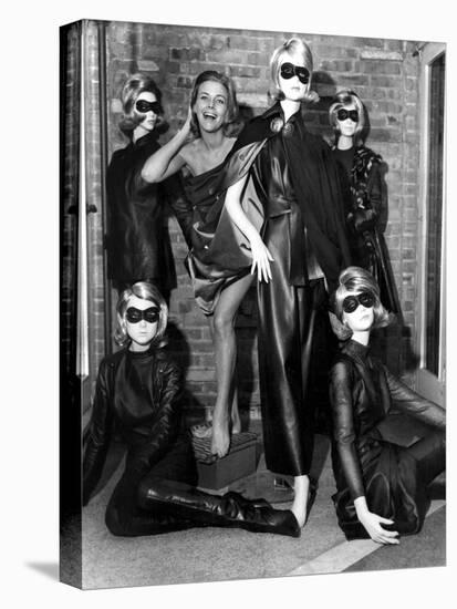 Aeries the Avengers with Honor Blackman, as Cathy Gale October 29, 1963-null-Stretched Canvas