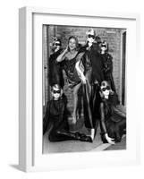 Aeries the Avengers with Honor Blackman, as Cathy Gale October 29, 1963-null-Framed Photo