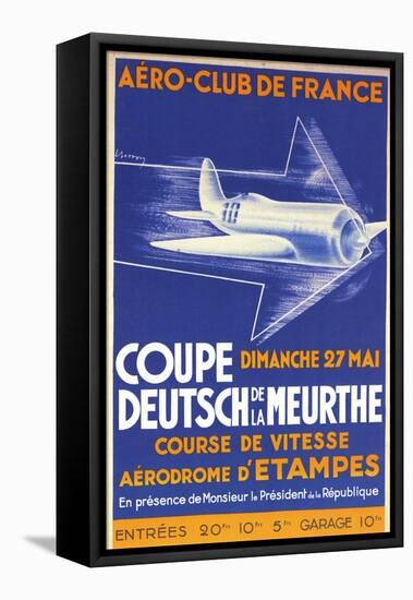 Aero Club De France For The German Meurthe Cup-null-Framed Stretched Canvas