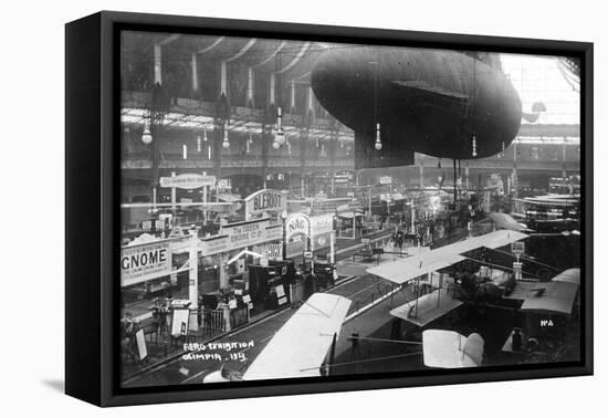 Aero Exhibition 1913-null-Framed Stretched Canvas