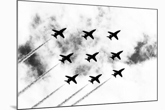 Aerobatic Flying Display-Craig Roberts-Mounted Photographic Print