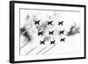 Aerobatic Flying Display-Craig Roberts-Framed Photographic Print