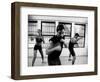 Aerobics Class- Group Working Out, New York, New York, USA-Paul Sutton-Framed Photographic Print