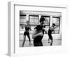 Aerobics Class- Group Working Out, New York, New York, USA-Paul Sutton-Framed Photographic Print