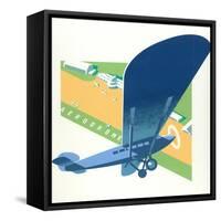 Aerodrome-Brian James-Framed Stretched Canvas