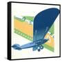 Aerodrome-Brian James-Framed Stretched Canvas