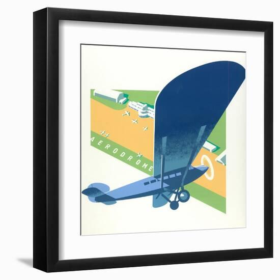 Aerodrome-Brian James-Framed Art Print