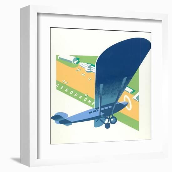 Aerodrome-Brian James-Framed Art Print