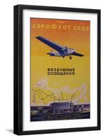 Aeroflot-null-Framed Giclee Print