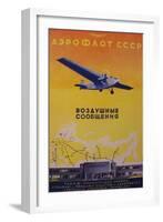 Aeroflot-null-Framed Giclee Print