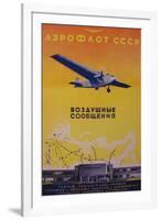 Aeroflot-null-Framed Giclee Print