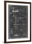 Aeronautic Blueprint II-Vision Studio-Framed Art Print