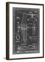 Aeronautic Blueprint IV-Vision Studio-Framed Art Print