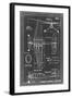 Aeronautic Blueprint IV-Vision Studio-Framed Art Print