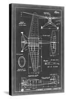 Aeronautic Blueprint IV-Vision Studio-Stretched Canvas