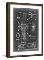 Aeronautic Blueprint IV-Vision Studio-Framed Art Print