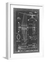 Aeronautic Blueprint IV-Vision Studio-Framed Art Print