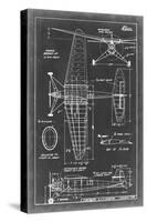 Aeronautic Blueprint IV-Vision Studio-Stretched Canvas