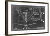 Aeronautic Blueprint V-Vision Studio-Framed Art Print