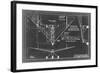 Aeronautic Blueprint V-Vision Studio-Framed Art Print
