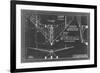 Aeronautic Blueprint V-Vision Studio-Framed Art Print