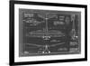 Aeronautic Blueprint VI-Vision Studio-Framed Art Print