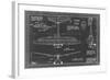 Aeronautic Blueprint VI-Vision Studio-Framed Art Print