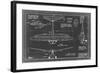 Aeronautic Blueprint VI-Vision Studio-Framed Art Print