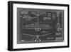 Aeronautic Blueprint VI-Vision Studio-Framed Art Print