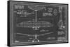 Aeronautic Blueprint VI-Vision Studio-Framed Stretched Canvas