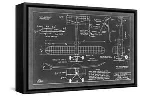 Aeronautic Blueprint VII-Vision Studio-Framed Stretched Canvas