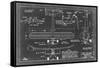 Aeronautic Blueprint VII-Vision Studio-Framed Stretched Canvas