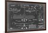 Aeronautic Blueprint VII-Vision Studio-Framed Art Print