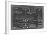 Aeronautic Blueprint VII-Vision Studio-Framed Art Print