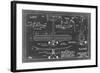 Aeronautic Blueprint VII-Vision Studio-Framed Art Print