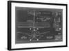 Aeronautic Blueprint VIII-Vision Studio-Framed Art Print