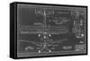 Aeronautic Blueprint VIII-Vision Studio-Framed Stretched Canvas