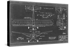 Aeronautic Blueprint VIII-Vision Studio-Stretched Canvas