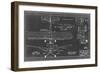 Aeronautic Blueprint VIII-Vision Studio-Framed Art Print