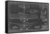 Aeronautic Blueprint VIII-Vision Studio-Framed Stretched Canvas