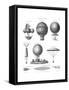 Aeronautics, 1818-Science Source-Framed Stretched Canvas